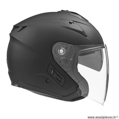 Casque jet marque Nox premium fly noir mat t61-62 xl