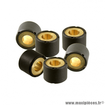 Jeu de 6 galets RMS 20x12 mm - 13 g pour Madison / Phantom Max * Déstockage !