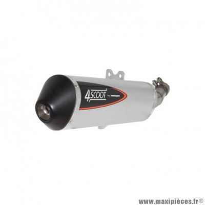 Pot d'échappement Tecnigas 4SCOOT homologué CE pour Honda SH 125cc Injection (à partir de 2013 moteur ESP) * Déstockage !