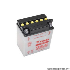 Batterie Yuasa YB10L-B2 12V 11Ah - Piaggio X9, Hexagon, Runner, Beverly 125 à 250cc * Prix spécial !