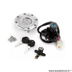 Contacteur a clé neiman complet Yamaha MT03 2006-2012 / YZF R1 2002-2003 / YZF R6 2003-2005 / MT09 2013-2016 / FJR 1300 2004-2010 * Déstockage !