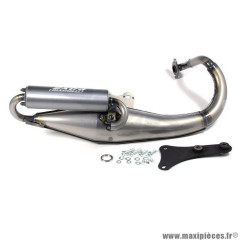 Pot d'échappement Giannelli Extra V2 pour scooter 2T 50cc Peugeot Elyseo / Elystar / Squab / TKR / Trekker / Vivacity * Déstockage !