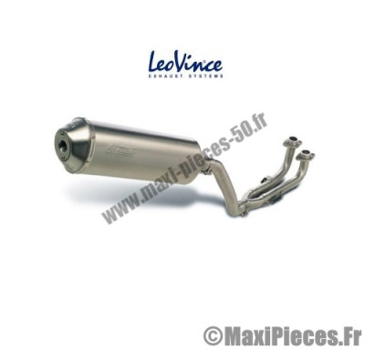 Pot d'echappement Leovince 4 Road pour Maxi scooter : Honda SH ...