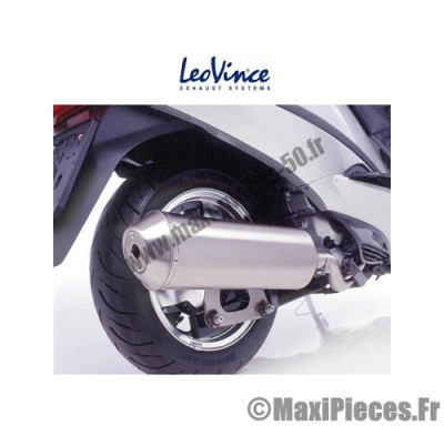 Pot d'echappement Leovince 4 Road pour Maxi scooter 250/400 : Suzuki Burgman .