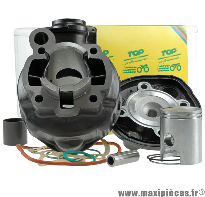 Kit haut moteur complet top performances fonte : minarelli am6 aprilia rs rx 50 malaguti xsm xtm peugeot xp6 xps yamaha tzr ...