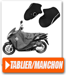 Tabliers et manchons pour moto et scooter