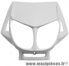 Tête de fourche blanc brillant pour derbi senda drd x-treme x-race