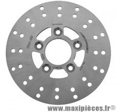 Disque de frein avant scooter zenith/f10 (ext 155mm, int 39mm, 5 trous) * Déstockage !