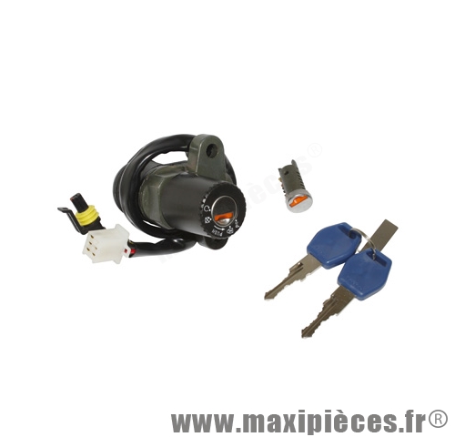 contacteur a cle neiman de scooter pour piaggio dna (avec serrure de selle)