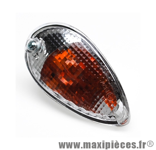 clignotant maxi scooter pour piaggio 125 liberty 2000> avant gauche (582092)