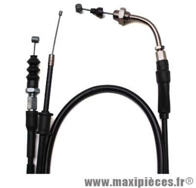 Transmission de gaz / câble d'accelerateur de scooter pour sym euro-x/honda x8r
