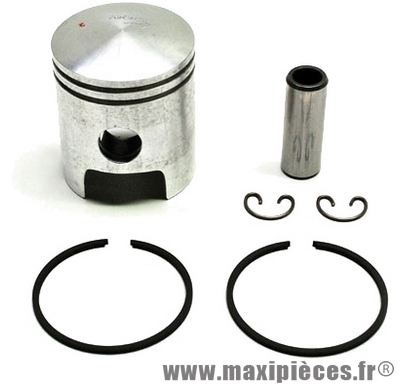 Piston + segment + axe et clips pour cylindre airsal pour peugeot buxy zenith treeker tkr vivacity speedfight elyseo elystar looxor squab x-fight... (50cc 2t air)