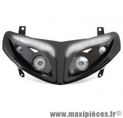 Phare double optique halogène+leds blanches pour peugeot speedfight 2