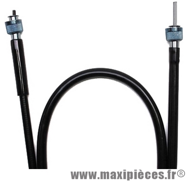 Transmission / cable de compteur de scooter pour mbk nitro / yamaha aerox (a partir de 2004 et apres)(visser en haut et en bas) (5brh35500200)