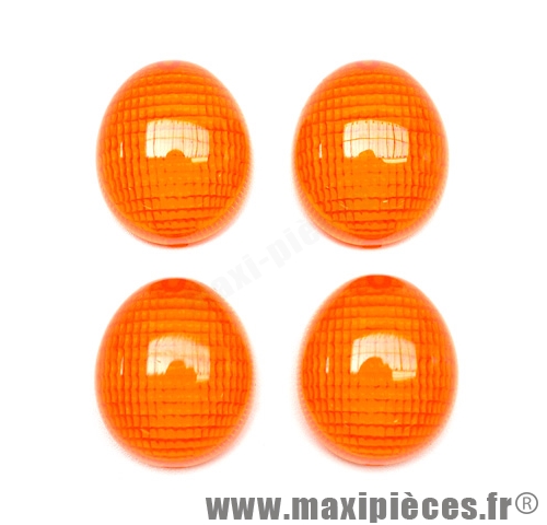 Cabochon clignotant orange ludix.