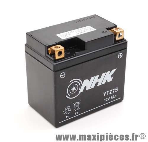 batterie 12v 6ah pour scooter.