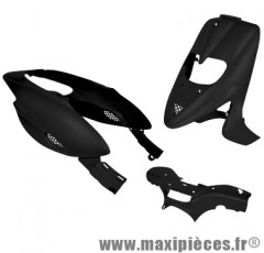 Kit carrosserie carénage noir pour gilera stalker (5 pieces) (avec trappe)