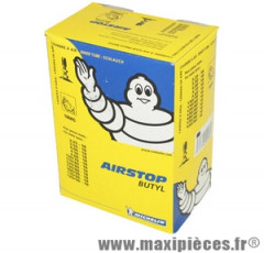 Chambre à air 18 pouces Michelin 3.25 à 4.60/18 (130/70x18, 110 à 130/80x18 et 100 à 120/90x18) - valve droite TR-4