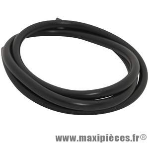 Durite d'essence 4mm noir diamètre extensible (intérieur 4mm par 7mm extérieur/vendu par 1 mètre) *Prix spécial !