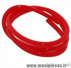 Durite d'essence 5mm rouge diamètre extensible (intérieur 5mm par 8mm extérieur/vendu par 1 mètres) * Prix spécial !