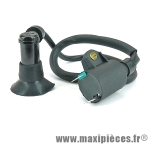 Bobine d'allumage adaptable origine pour scooter cpi gtr hussar oliver popcorn/keeway focus hurricane matrix rx8...