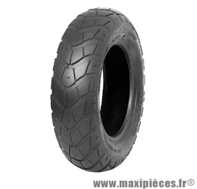 Pneu pour scooter 150/80 x10 65L marque Deli modele sc-101 tubeless (dessin Pavé crampon)