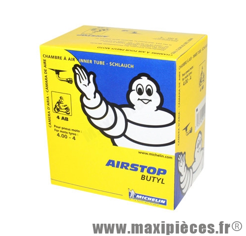 chambre a air 4 4.00x4 michelin 4ab standard coude 90°