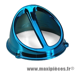 Écope de refroidissement universel bleu anodisé diamètre 132mm pour tous scooter *Prix discount !