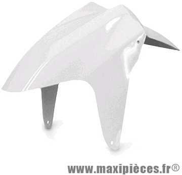 Garde boue avant blanc pour mbk nitro/yamaha aerox