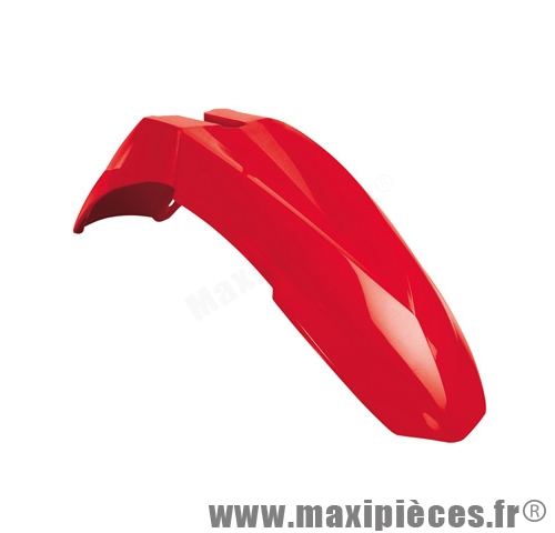 Garde boue moto universel rouge.