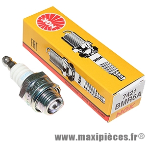 Bougie d'allumage ngk bm6a pour matériels motoculture