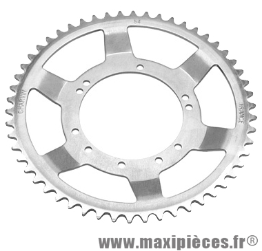 Couronne Ø94mm (intérieur) 54dts 10 trous pour MBK 51 roue acier bâtons *Déstockage !