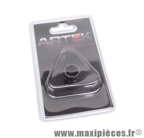 cage a aiguilles roulement de piston artek pour runner/stalker + vilebrequin embiellage artek pour am6/derbi (12x17x15)