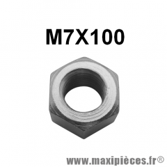 Écrou M7X100 pour goujon de culasse scooter/50 à boîte Mbk Yamaha et cyclomoteur Peugeot/Mbk *Prix spécial !
