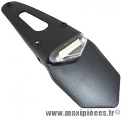 Feu arrière blanc a leds avec bavette universelle pour 50 a boite (homologué CE) * Prix spécial !