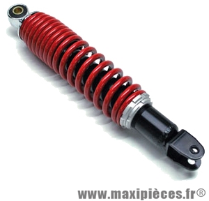 Amortisseur tur'n réglable entraxe de 310mm rouge/noir pour peugeot ludix ... * Prix spécial !