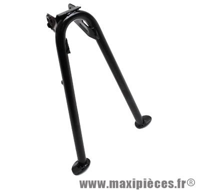 Béquille centrale adaptable pour cyclomoteur Peugeot 103 (hauteur 300mm)