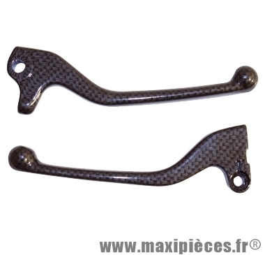 Paire de leviers de frein scooter pour booster apres 2004 /stunt carbone