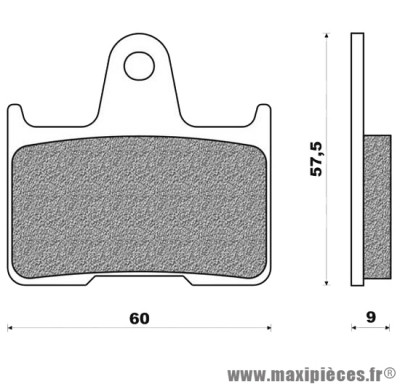 Plaquettes de freins pour 600/750/1000 suzuki gsx r ...