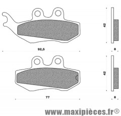 Plaquettes de freins pour aprilia mx rs benelli velvet beta enduro sm cpi gtr derbi senda gilera dna runner hm derapage malaguti xsm mbk x limit peugeot elyseo elystar piaggio vespa rieju rs1 yamaha dt tzr ...