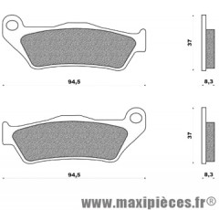 Plaquettes de freins pour gilera gp nexus mbk skyliner thunder piaggio beverly suzuki burgman yamaha majesty versity ...