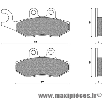 Plaquettes de freins pour aprilia sportcity one gilera gp nexus runner piaggio beverly carnaby mp3 vespa x7 ...