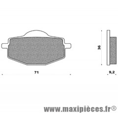 Plaquettes de freins pour italjet millenium mbk flame yamaha cygnus dt tzr ... *Prix spécial !