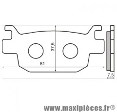 Plaquettes de freins pour honda sh i 300 ...
