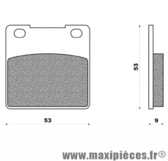 Plaquettes de freins pour hyosung comet kawasaki zrx zzr suzuki gs sv ...