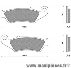 Plaquettes de freins pour honda cre crf xl xr kawasaki kx suzuki rm yamaha yz ...