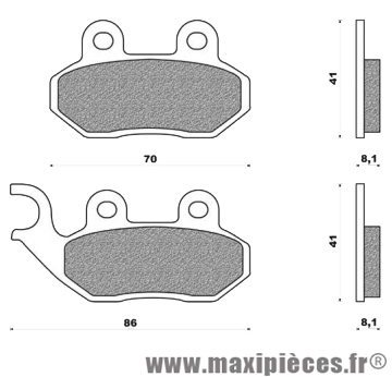 Plaquettes de freins pour cagiva city pgo t rex sym fancy jet jungle mask super duke ...