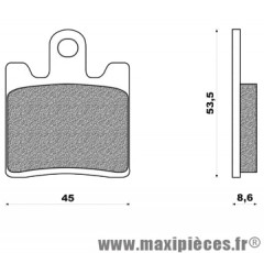 Plaquettes de freins pour 250/400 suzuki burgman ...