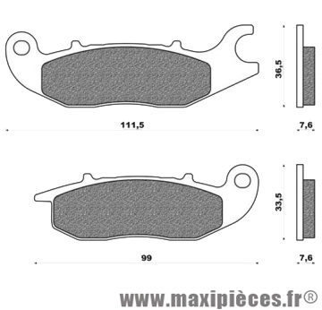 Plaquettes de freins Newfren pour Honda cbr 04/2008 Innova à partir de 2007 Rieju RS2 2006