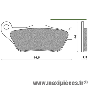 Plaquettes de freins pour mbk cityliner skycruiser yamaha x city x max ...